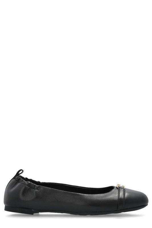 Michael Michael Kors Logo Patch Ballet Flats