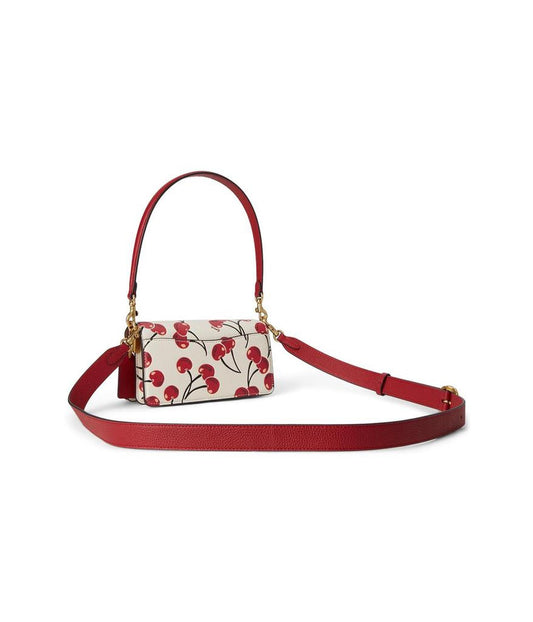 Tabby Shoulder Bag 20 with Cherry Print