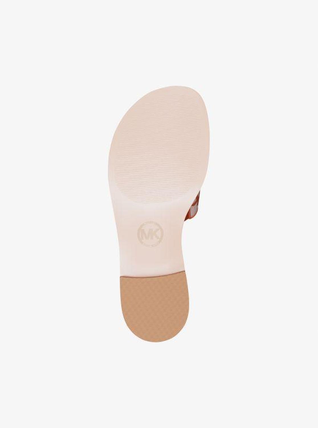 Hannah Logo Jacquard Slide Sandal