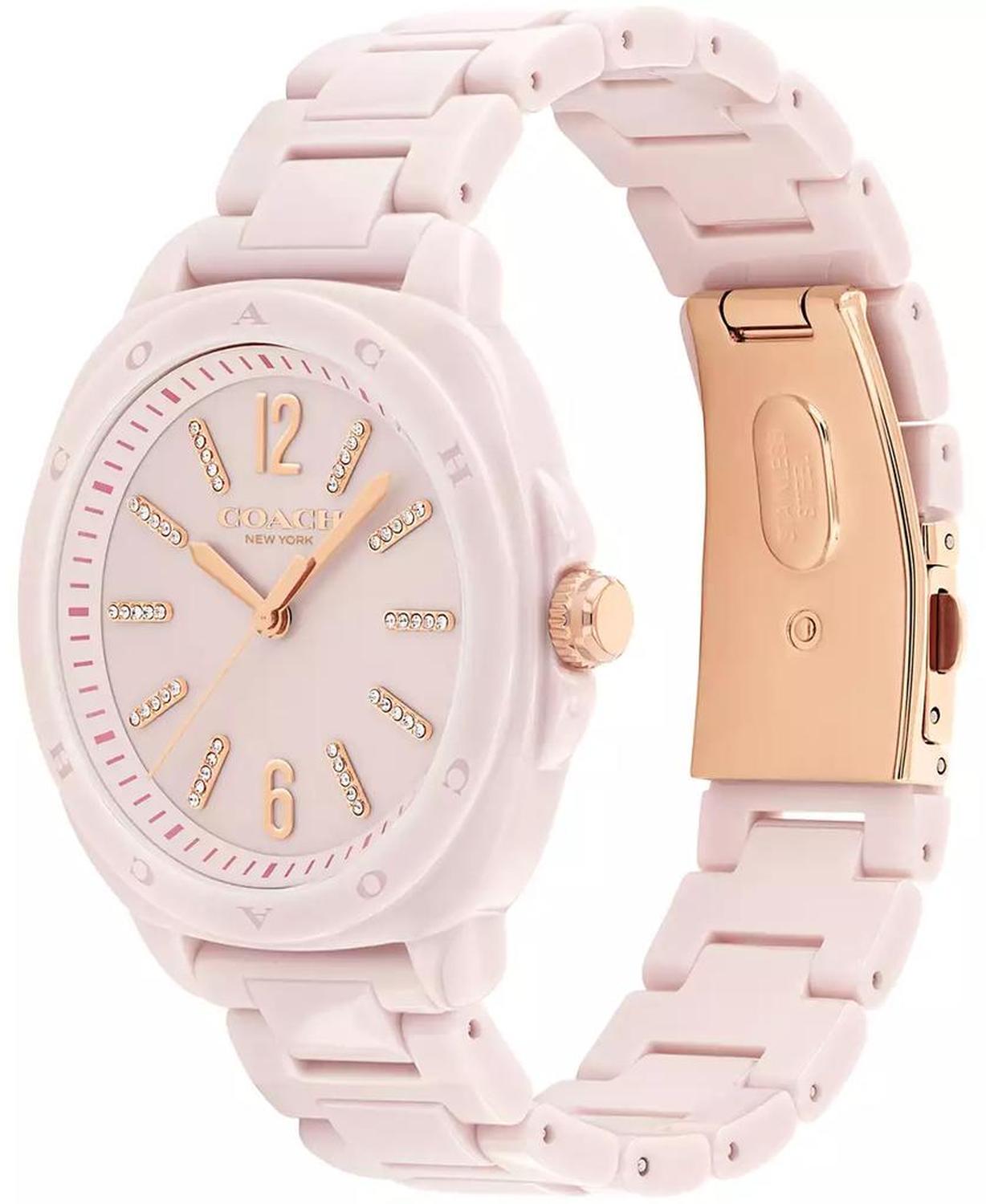 Women's Kitt Blush Ceramic Bracelet Watch 38mm