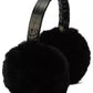 MICHAEL Logo Charm Croc-Embossed Fuzzy Ear Warmers