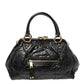 Marc Jacobs  Crinkled Leather Stam Satchel