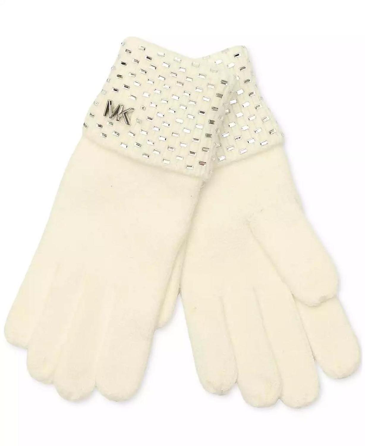 MICHAEL Women's Studded Gloves & Headband Set