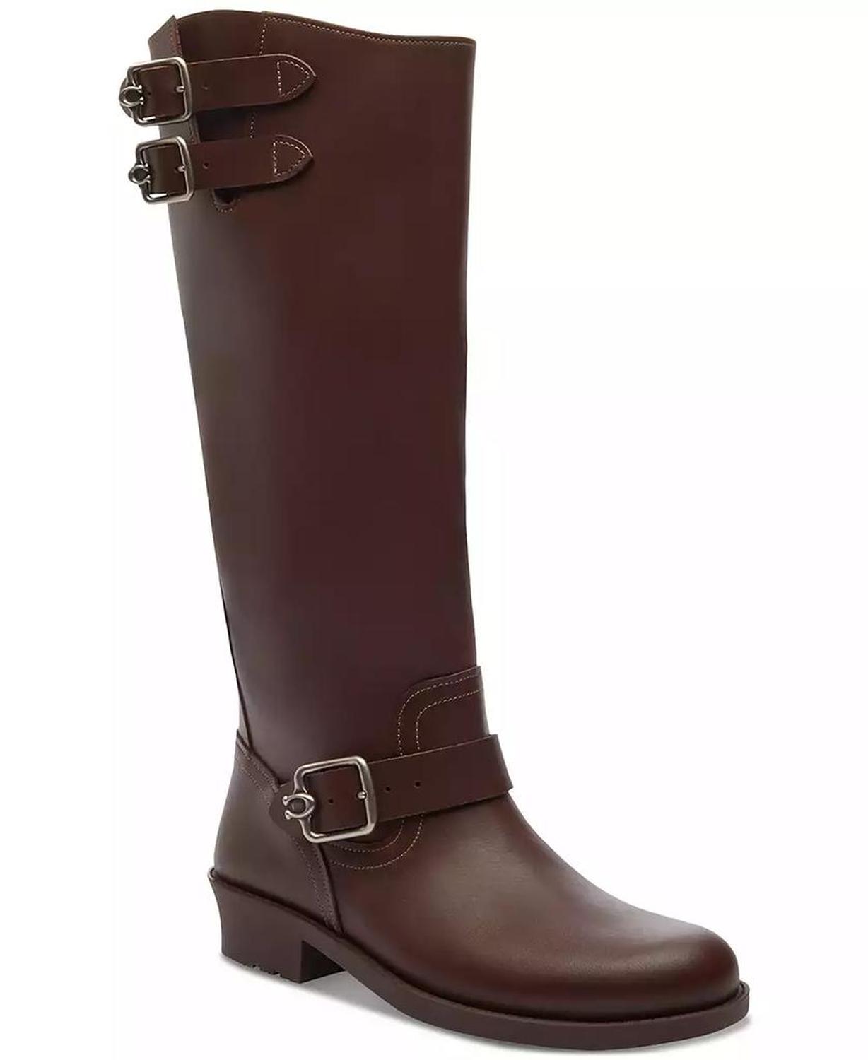 Women's Daria Buckled Tall Moto Boots