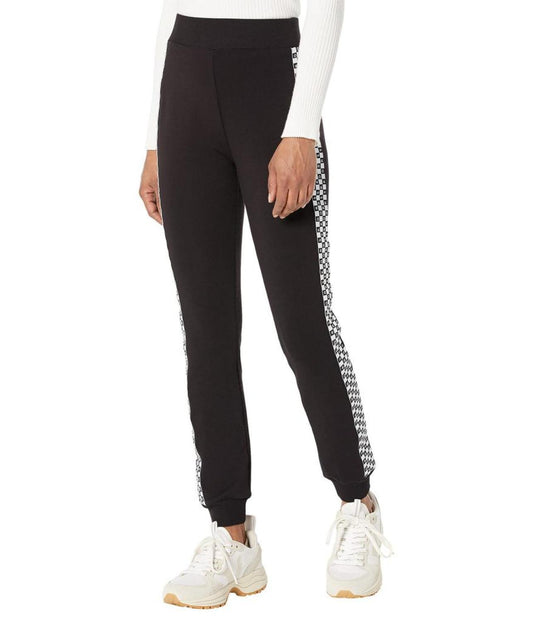 Checker Tape Slim Joggers