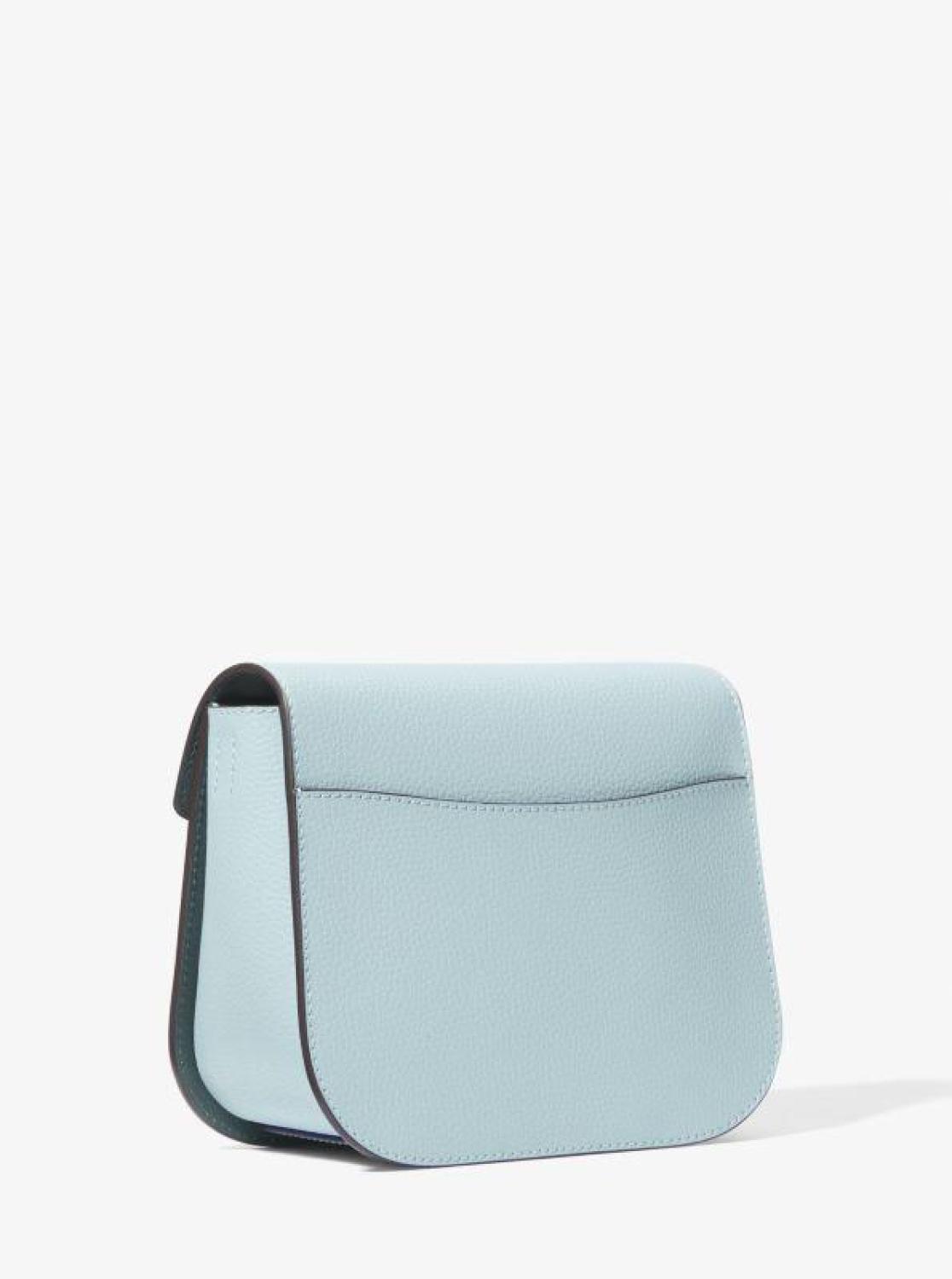 Emilia Small Pebbled Leather Crossbody Bag