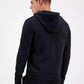 Men's Textured-Logo Zip Hoodie