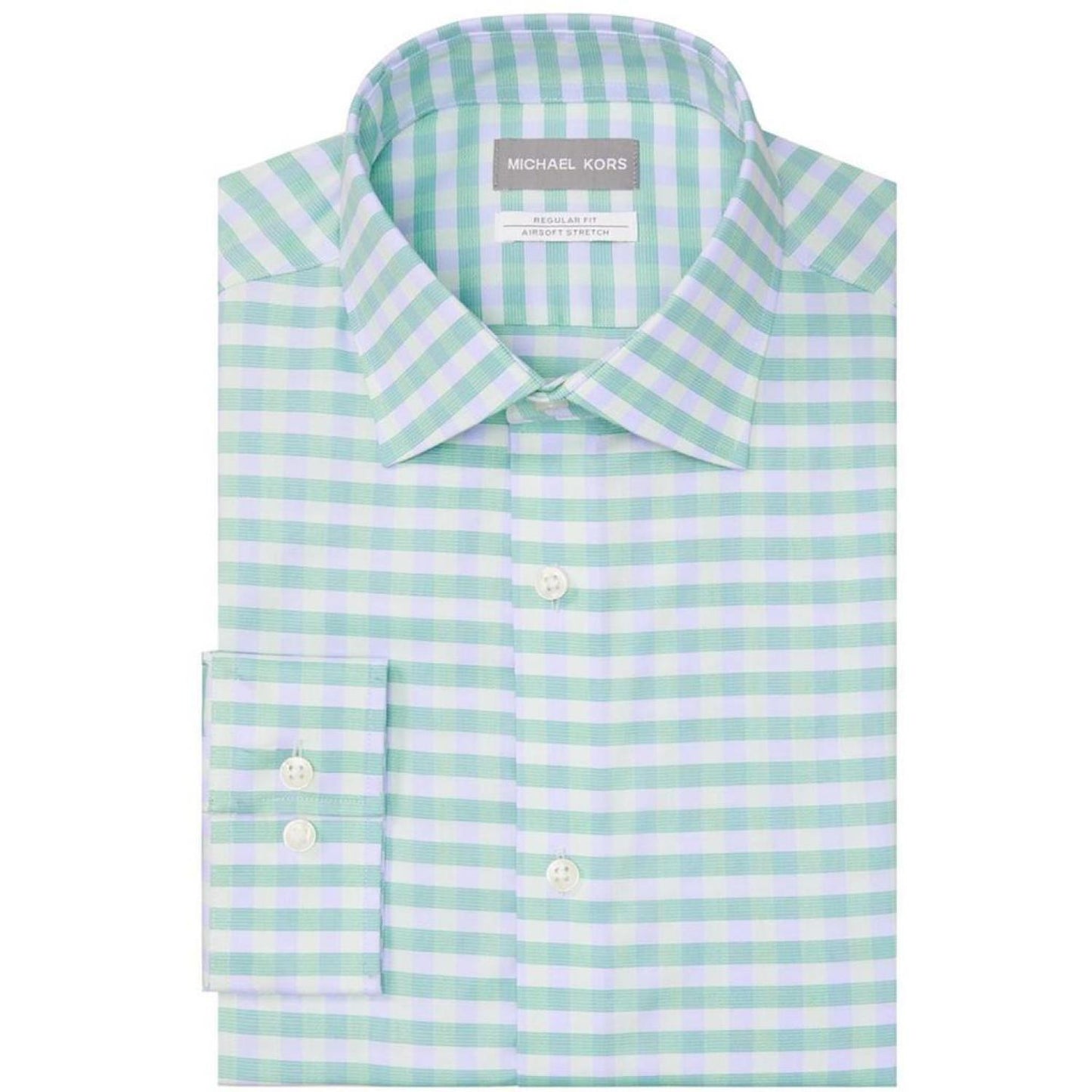 Mens Sweat Wicking Cotton Button-Down Shirt