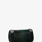 Christie Mini Python Embossed Leather Envelope Bag