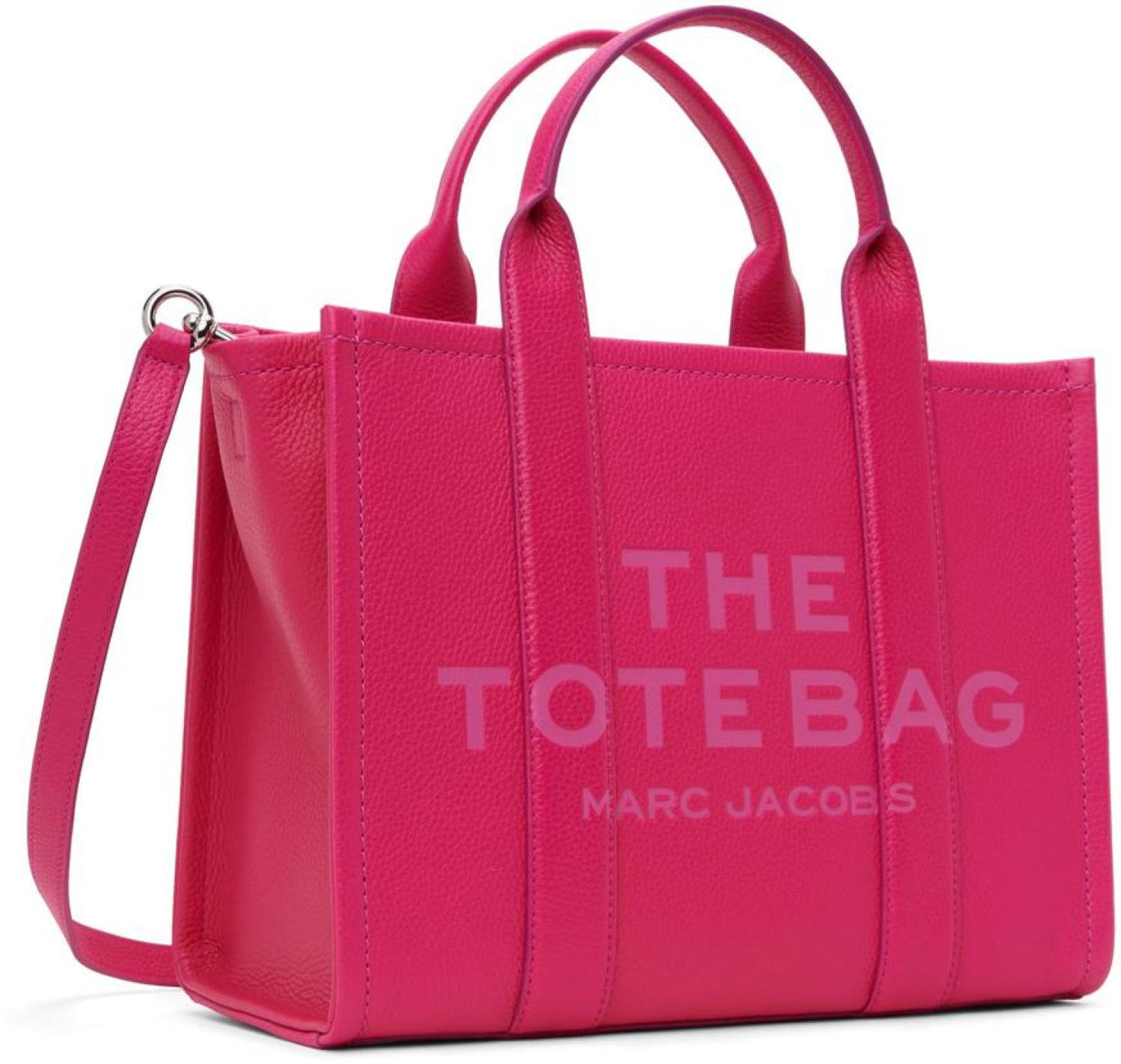 Pink 'The Leather Medium' Tote