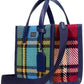 Manhattan Grand Plaid Tweed Medium Tote