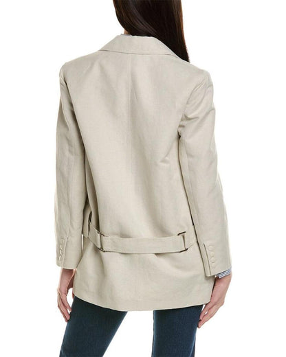 Max Mara Mosa Linen-Blend Jacket