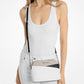 Jet Set Travel Color-Block Signature Logo Crossbody Bag