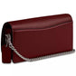 Refined Leather Essential Long Wallet on Chain