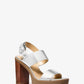 Holland Metallic Platform Sandal