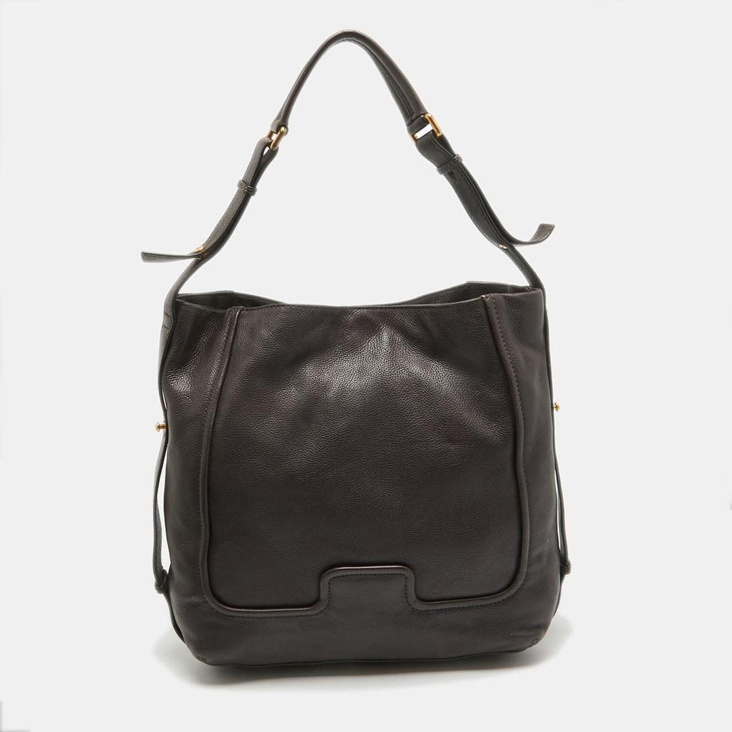 Marc By Marc Jacobs Purple Leather Revolution Hobo