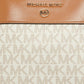 Michael Kors  Signature Coated Canvas And Leather Small Susan Tote