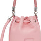 Pink 'The Leather Mini Bucket' Bag