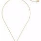 Gold-Tone Stone Heart Pendant Necklace, 16" + 3" extender