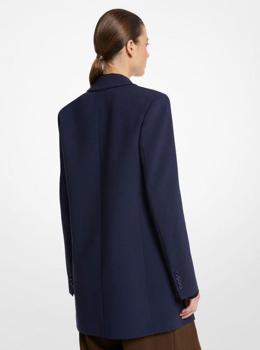 Wool Serge Boyfriend Blazer