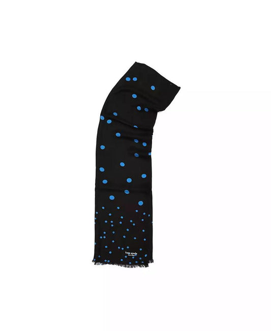 Scatter Dot Wool Oblong Scarf