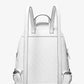 Rhea Medium Color-Block Logo Backpack