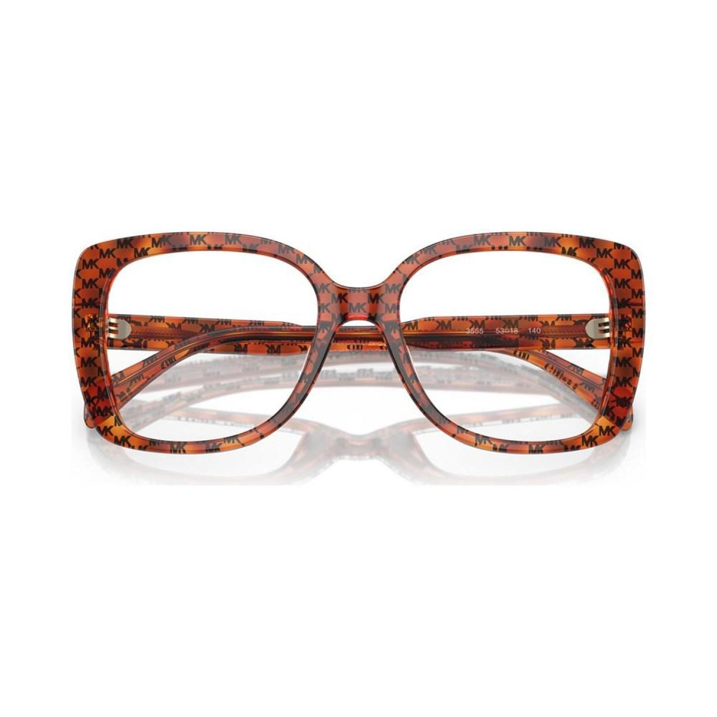 Women's Square Eyeglasses, MK4104U 53