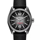 Men's Accelerator 2.0 Three-Hand Date Black Nylon and Silicone Watch 42mm