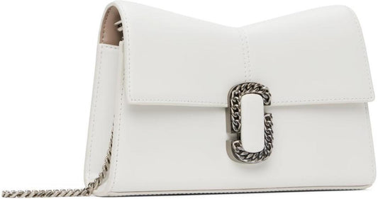 White 'The St. Marc Chain Wallet' Bag