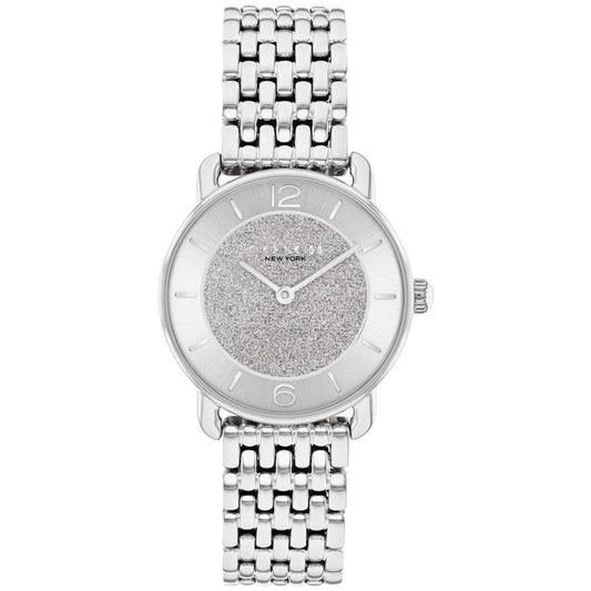 Women's Silver Elliot Stainless Steel Watch 28mm