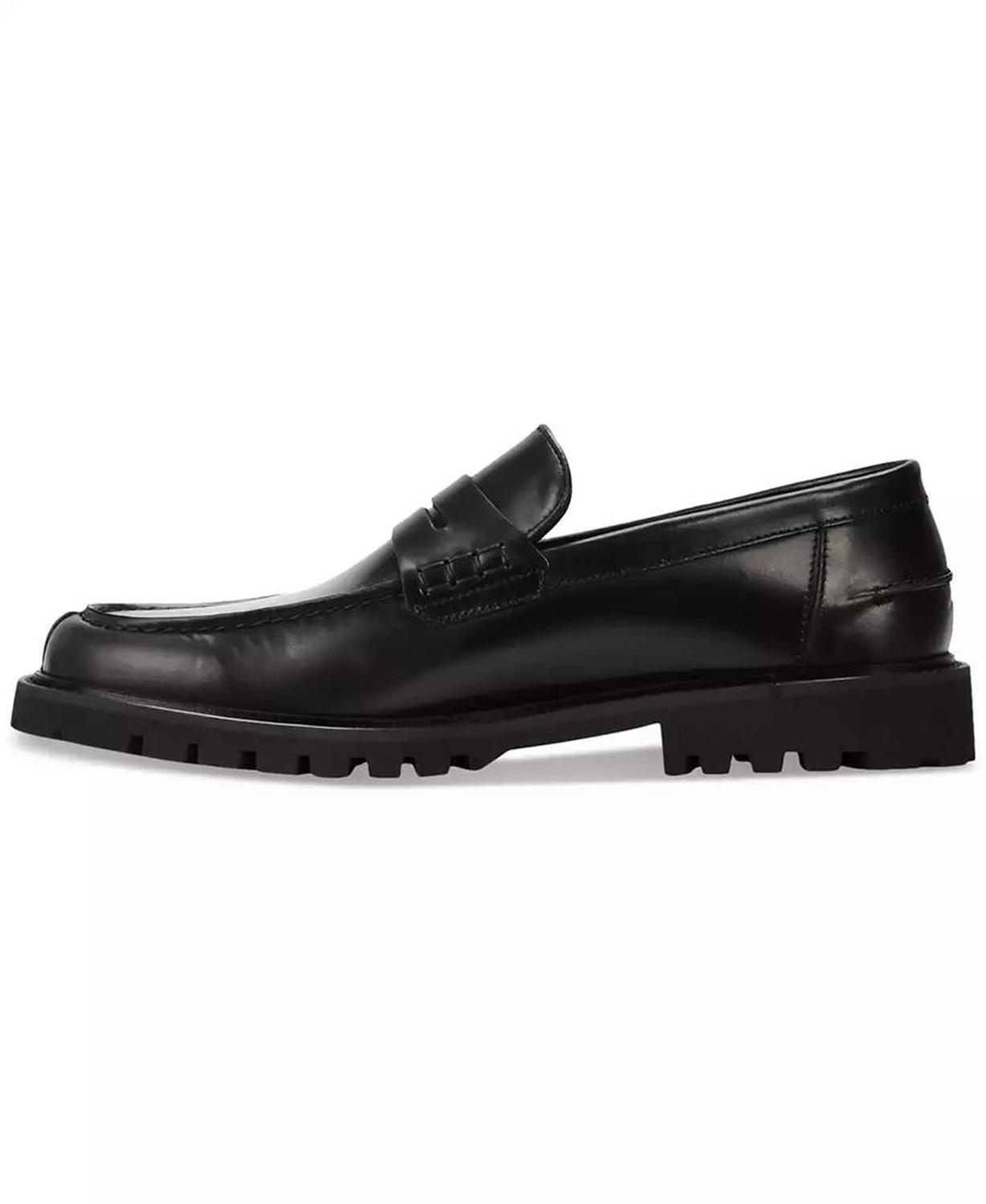 BOSS by Men's Richayl Modern Lug Sole Penny Loafer