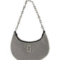 The Small Curve Shoulder Bag - Marc Jacobs - Mesh - Silver