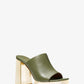 Celeste Leather Platform Mule