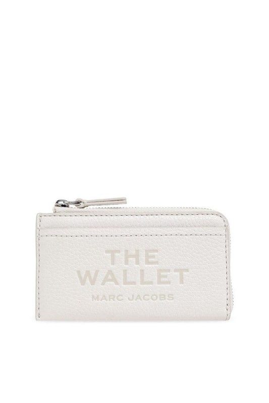 Marc Jacobs Logo Debossed Zip-Up Wallet