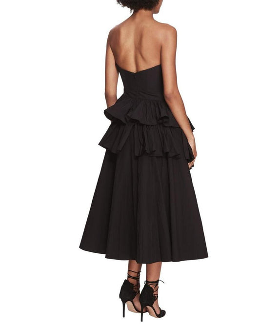 Marchesa Notte Midi Dress