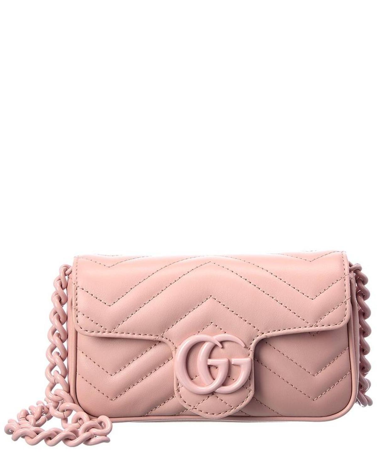 Gucci GG Marmont Leather Belt Bag