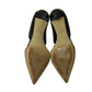 Michael Kors Julieta Two Tone D'Orsay Pumps in Brown and Black Leather