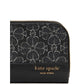 Spade Flower Coated Canvas Small Slim Bifold Wallet