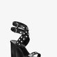 Irene Studded Leather Block Heel Sandal