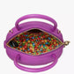 X M&M's Embellished Smooth Leather 3D Crossbody Bag