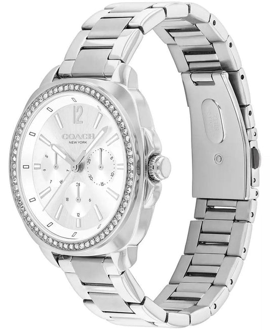 Women's Kitt Silver Stainless Steel Bracelet Watch