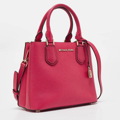 Michael Kors Pink Leather Adele Tote