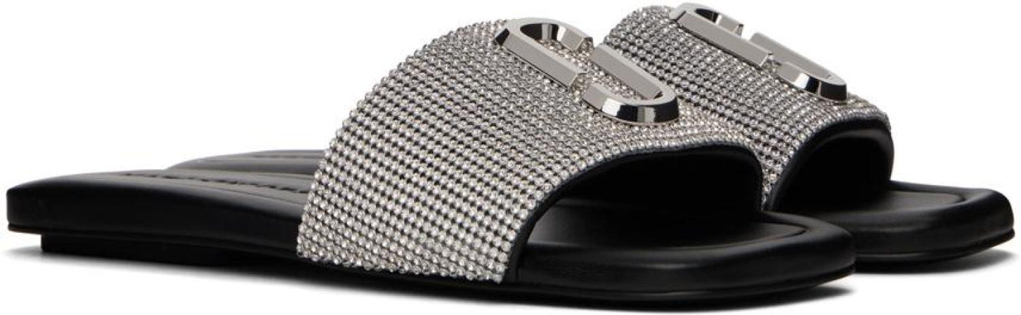 Black 'The Rhinestone J Marc' Sandals