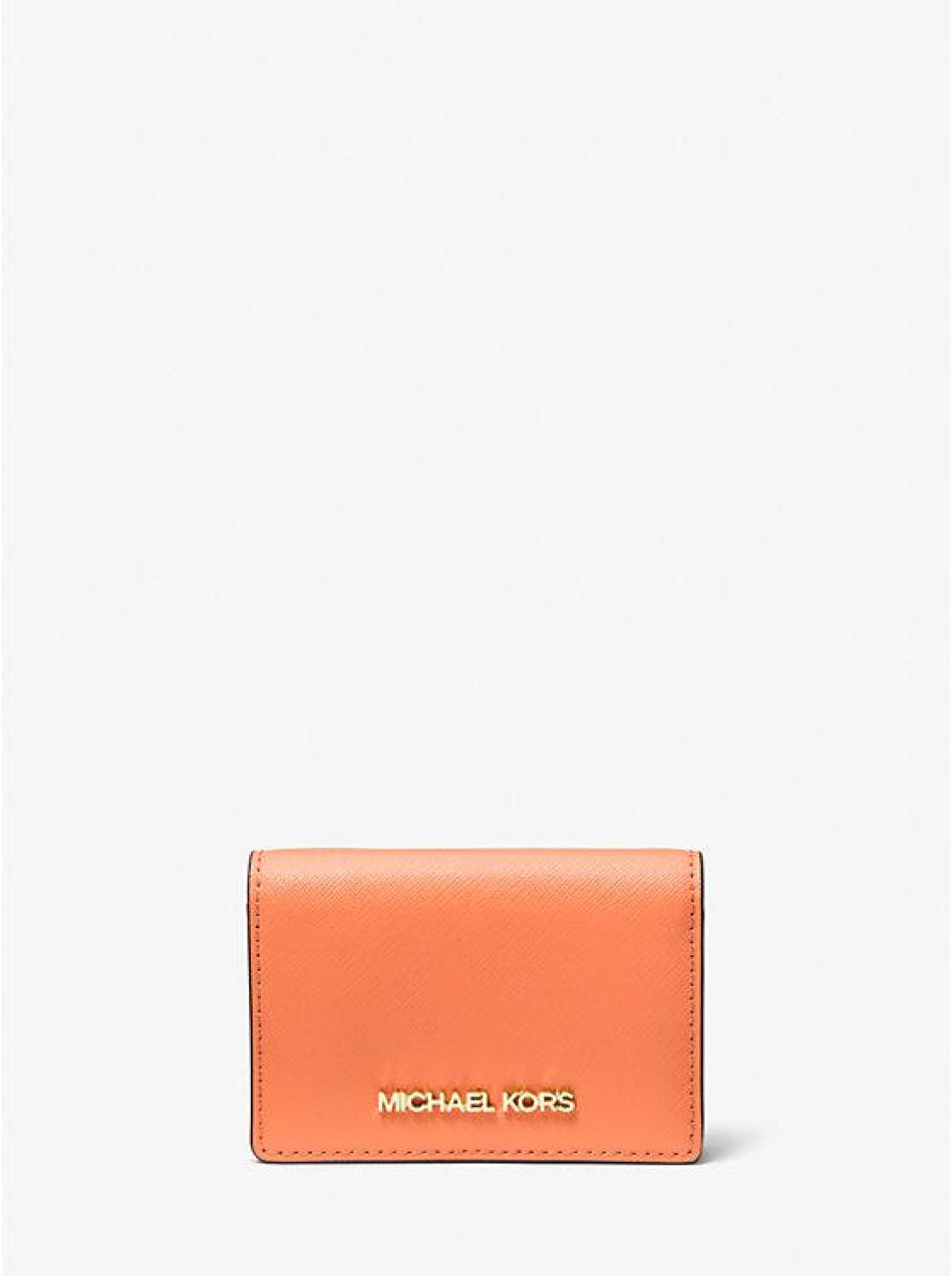 Jet Set Small Saffiano Leather Wallet