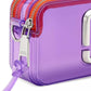 Jelly Snapshot PVC Crossbody Bag