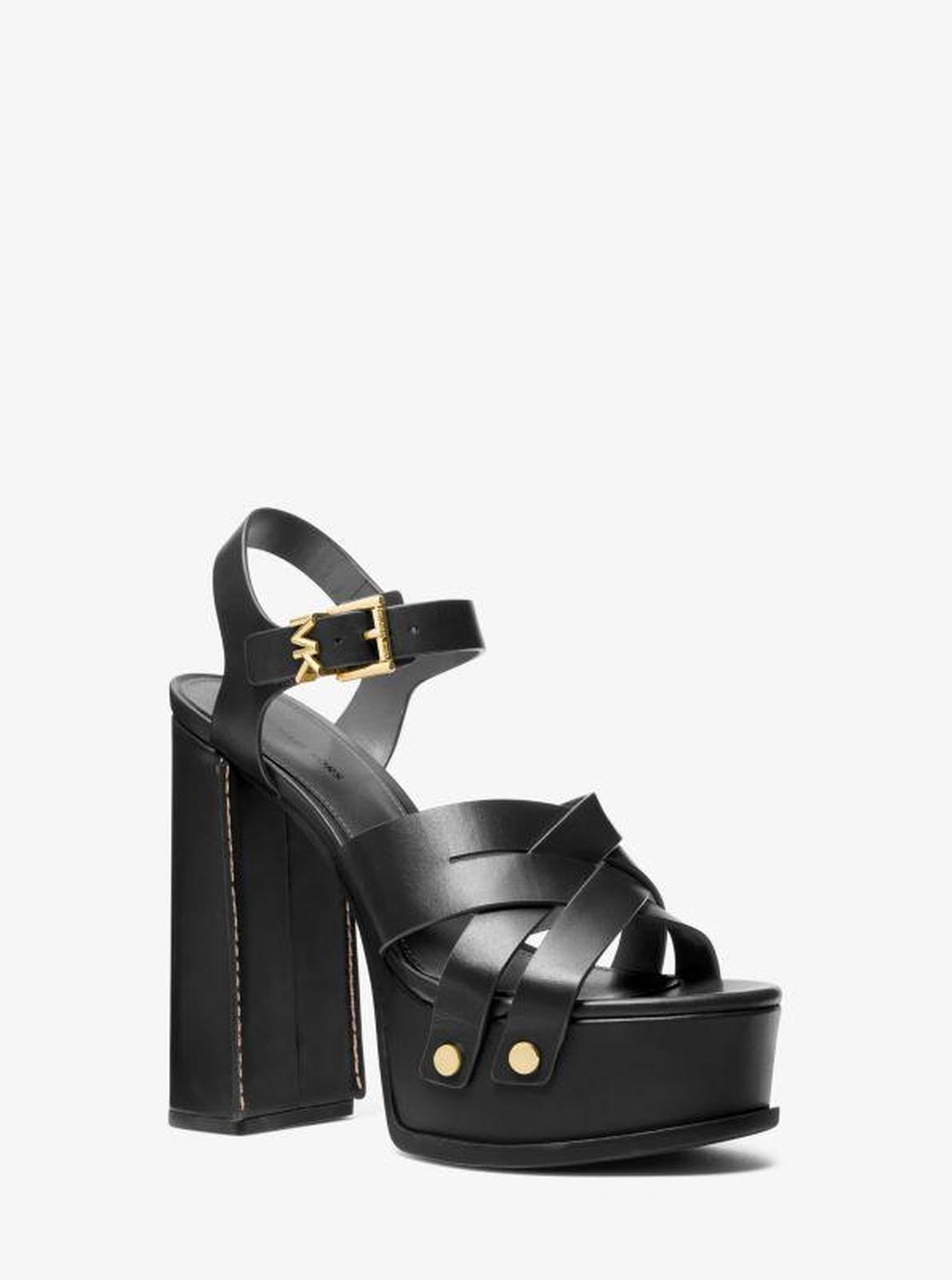 Nora Leather Platform Sandal