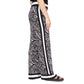 Women's Zebra-Print Wide-Leg Pants