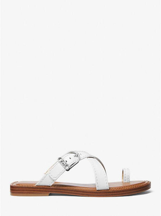 Ashton Leather Flat Sandal