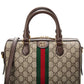 Gucci Ophidia GG Small Top Handle GG Supreme Canvas & Leather Bag