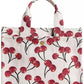 Cherry-Print Canvas 26 Cargo Tote